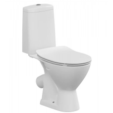 Унитаз-компакт напольный с бачком Церсанит FLAVIS 031 3/6 DPL EO SLIM 64288 с сиденьем Soft Close